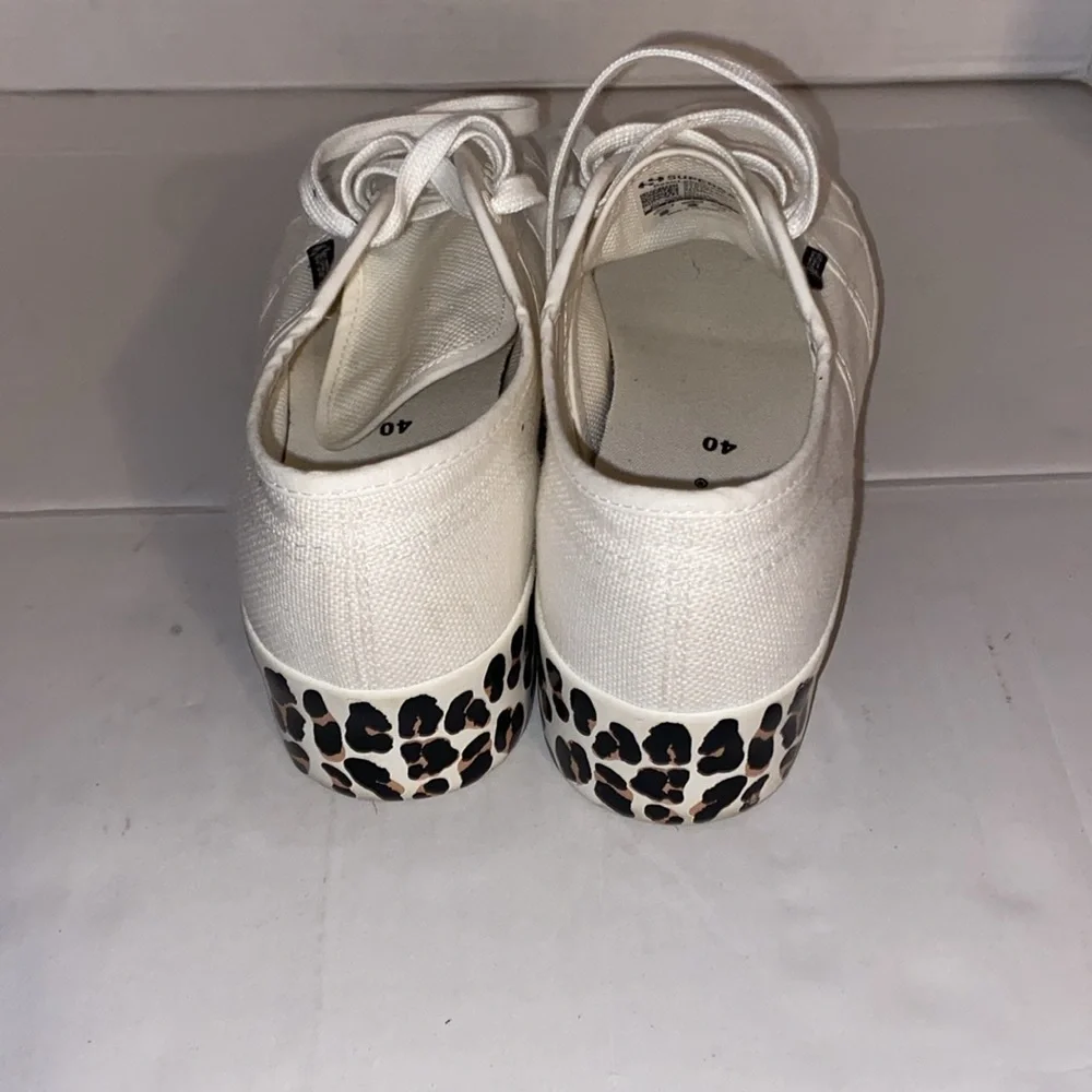 SUPERGA -2790, Foxing Print, Women’s Platform Sneakers, Size 7.5 - Picture 4 of 12